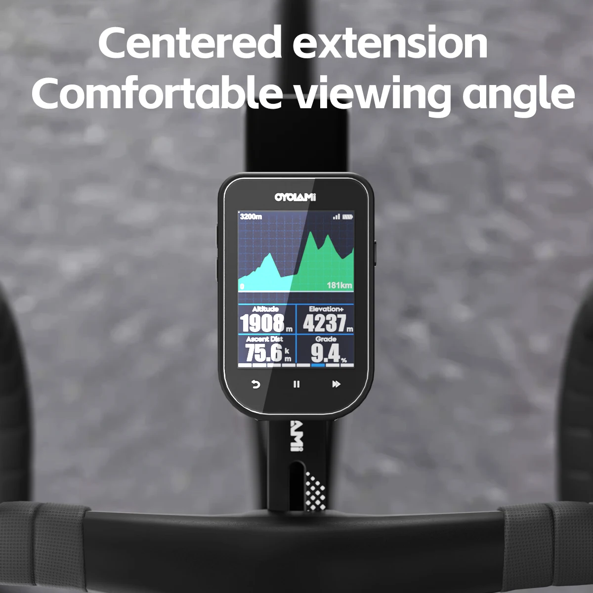 CYCLAMI велосипедный компьютер с GPS-креплением встроенная подставка для шоссейного