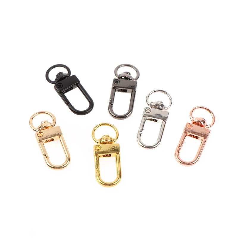 

Turnstile Clasp Bag Clasp Universal Buckle Gold Plated Lobster Hook DIY Jewelry For Key Chain Neck Bracelet Clasp Hooks Gold