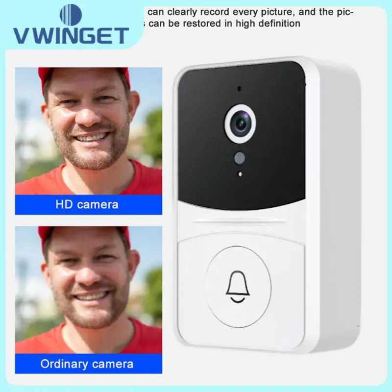 

Wifi уличный беспроводной звонок видеодомофон ночное видение охранная сигнализация с голосовым изменением для домашнего монитора дверного ...