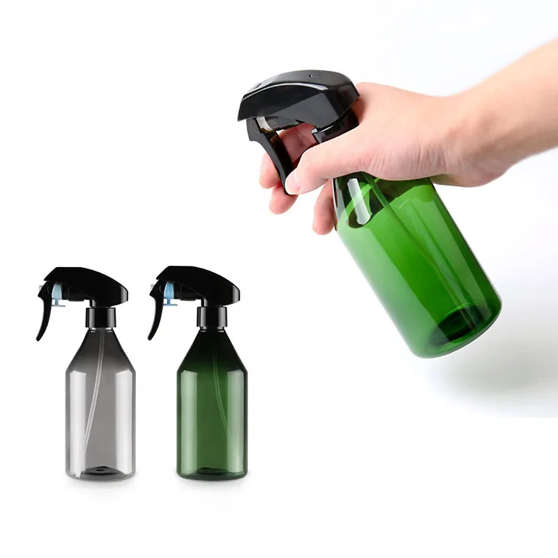 

1 Pcs 300ml Spray Bottles Refillable Bottle Empty Container Cosmetic Plastic Sub-bottling Two Colors Makeup Tool Soap Dispenser