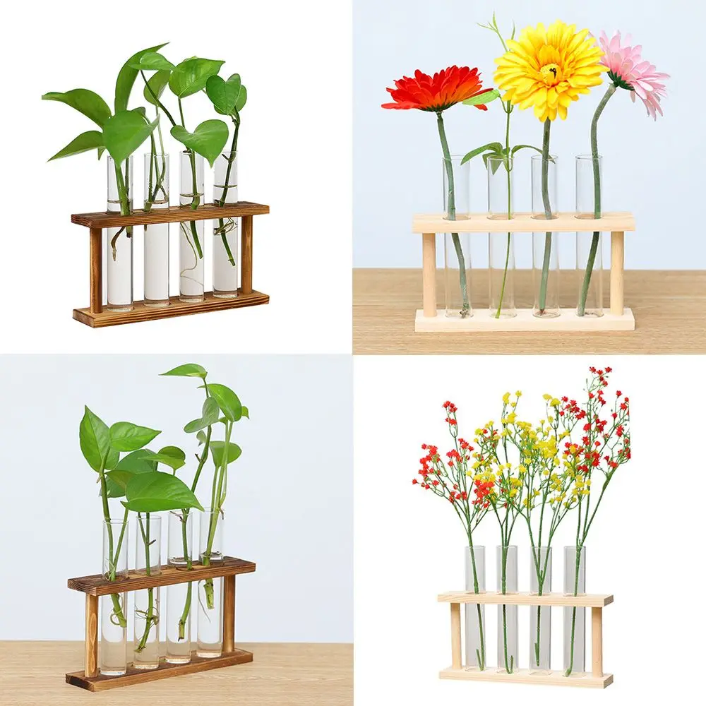 

Офисное украшение, Цветочная композиция для дома, цветочный горшок для растений, гидропонная ваза для цветов, контейнер для пробирок