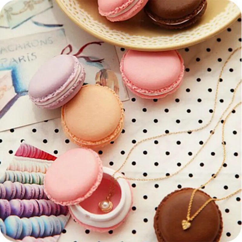 

Mini Earphone SD Card Macarons Bag Storage Box Case Carrying Pouch Small Pills Jewelry Box Organizing