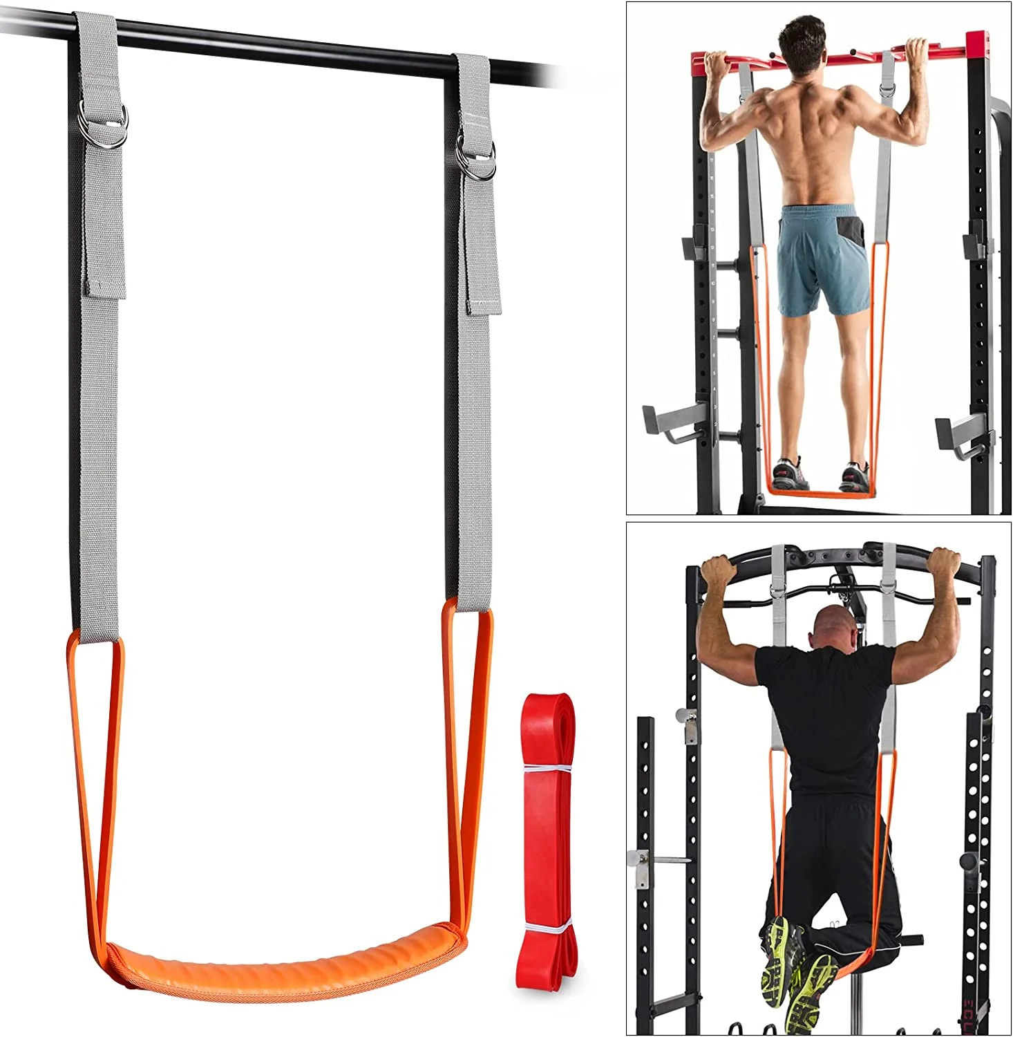 Set Resistance Strap For Pull Up Assist For Men Women Hangin