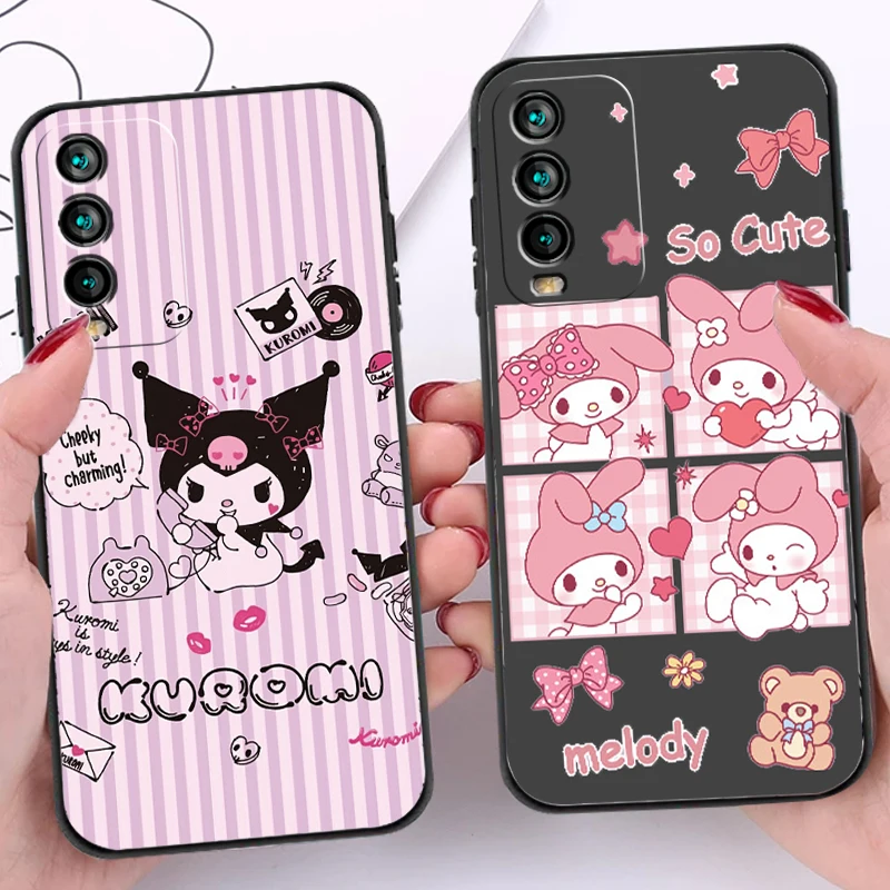 

TAKARA TOMY Hello Kitty Phone Cases For Xiaomi Redmi 9AT 9 9T 9A 9C Redmi Note 9 9 Pro 9S 9 Pro 5G Coque Soft TPU Funda Carcasa