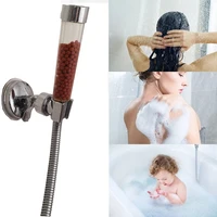 vacuum suction cup shower head holder adjustable showerhead bracket wall mounted stand spa bathroom universal fixture