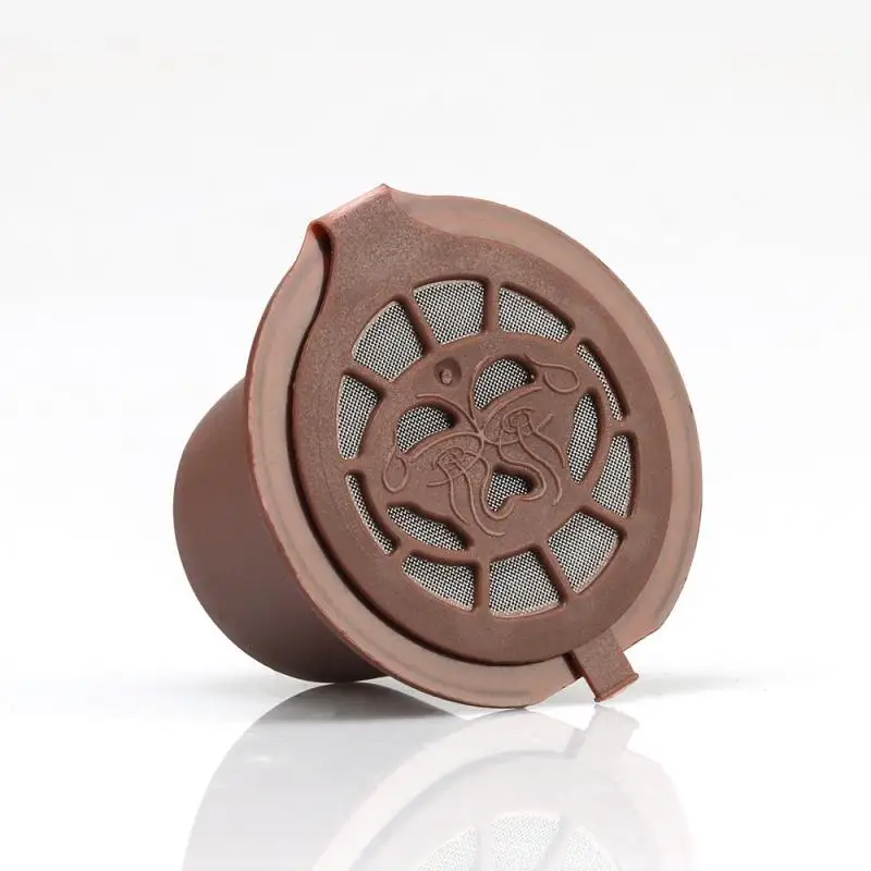 1 ~ 8 шт. многоразовые капсулы для кофе фильтрующая чашка совместимая с адаптером