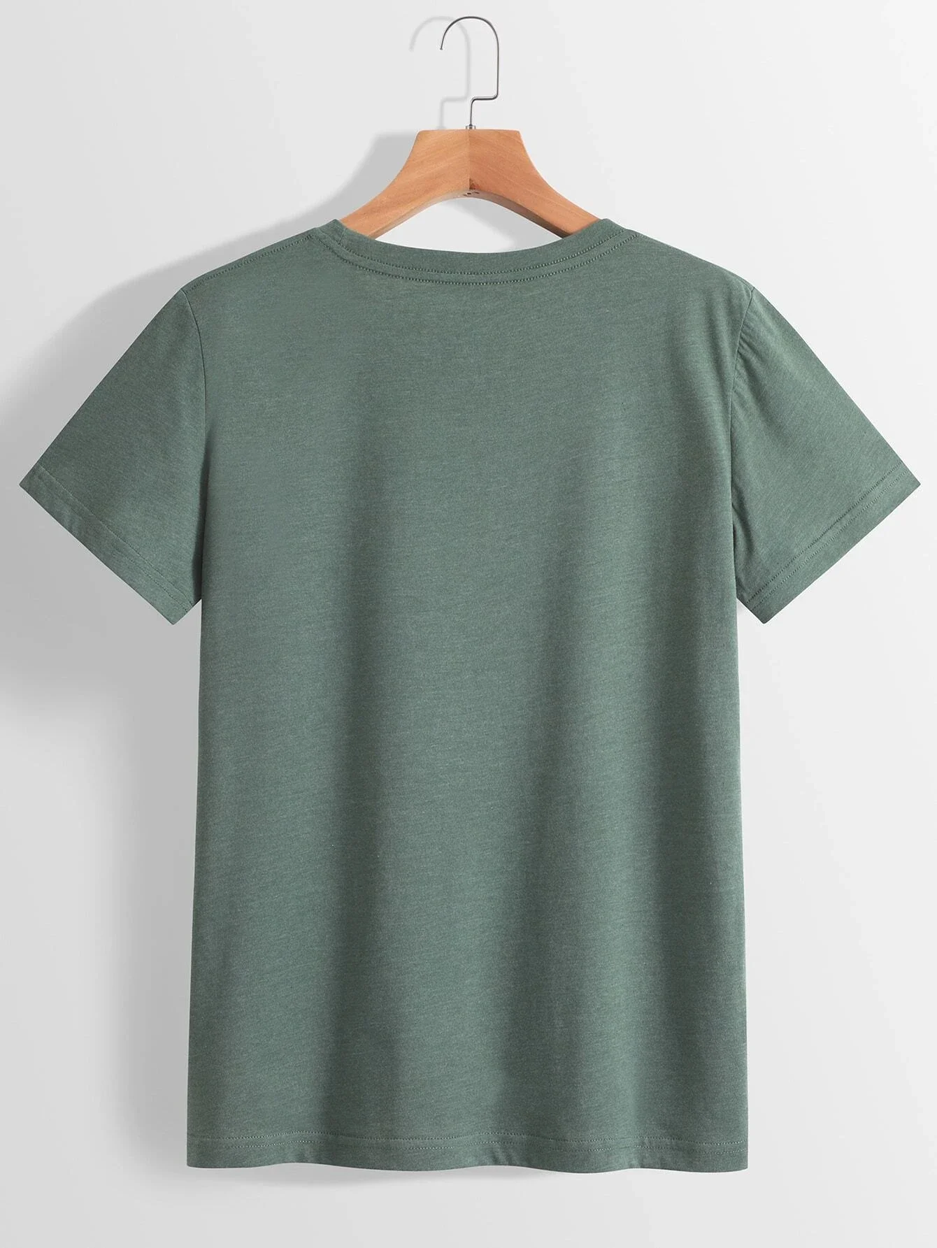 

Chick & Floral Print Tee