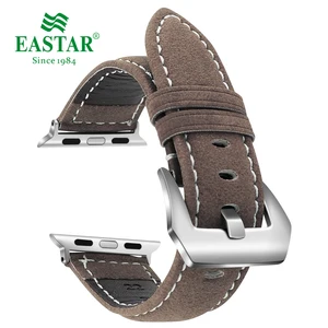 Новые винтажные Кожаные Ремешки для наручных часов iwatch браслет 7 Apple Watch ремешок 42 мм 38 мм спортивный браслет для серии 6345