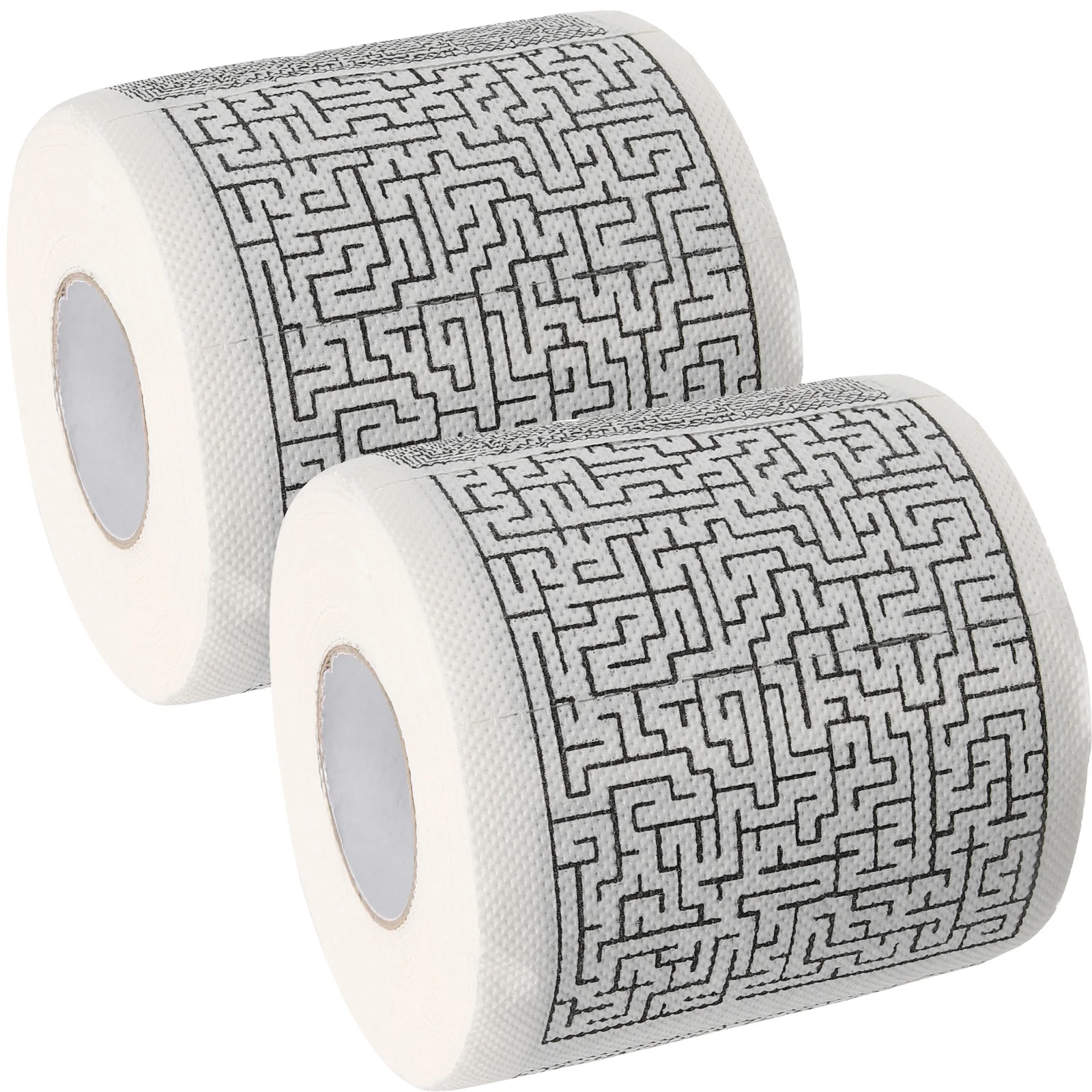 

2 рулона печати романтические подарки ванная комната салфетка деревянная целлюлоза лабиринт шаблон туалетная бумага