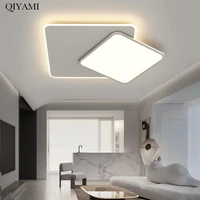 Modern Minimalist White LED Ceiling Lights For Living Dining Room Bedroom Kitchen Foyer Study Surface Mounted Lighting Home Lamp