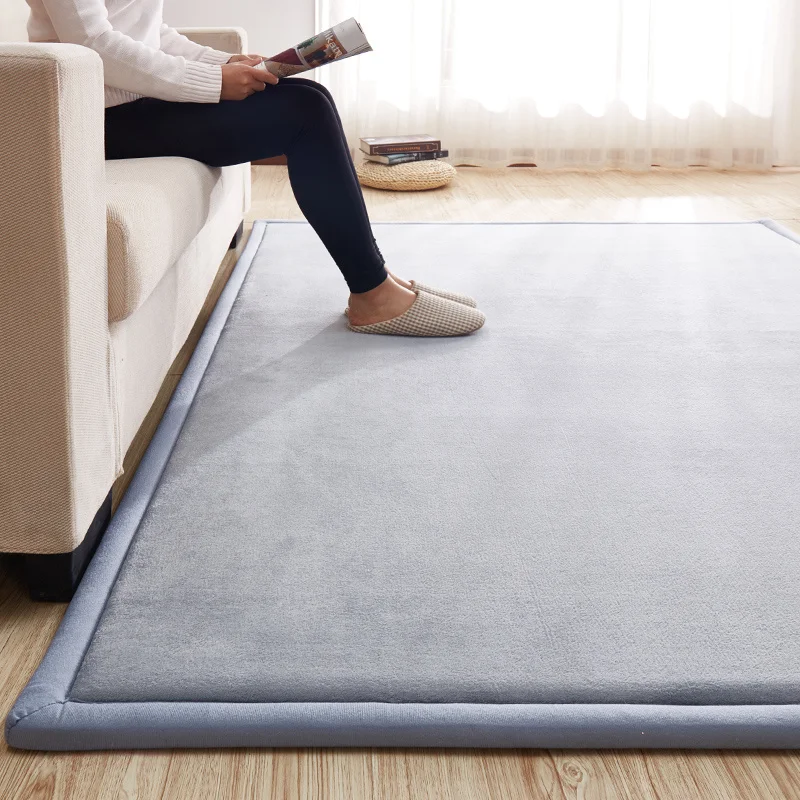 

Thickened living room coffee table sofa bedside tatami floor mat extra thick sleeping and sitting cushion bedroom