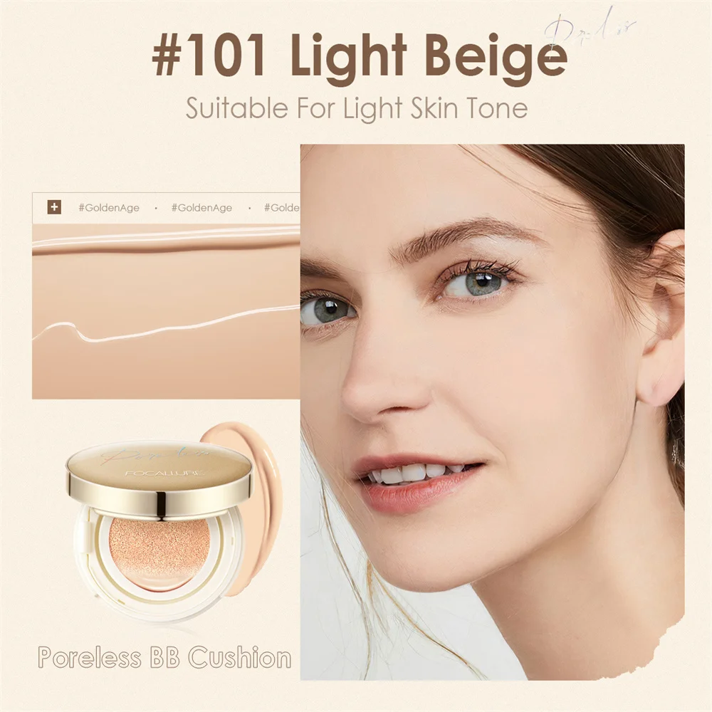 

Lightweight Matte BB Cream Air Cushion Long Lasting Makeup Holding Oil Control Invisible Pore Female Face Concealer Beauty Cosme