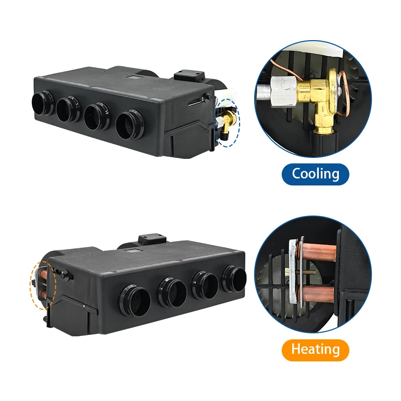 Универсальный автоматический испаритель кондиционера в сборе 12 В/24 В