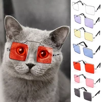 personality dog sunglasses cat pet products lovely vintage round reflection eye wear glasses pet photos props accessories decor