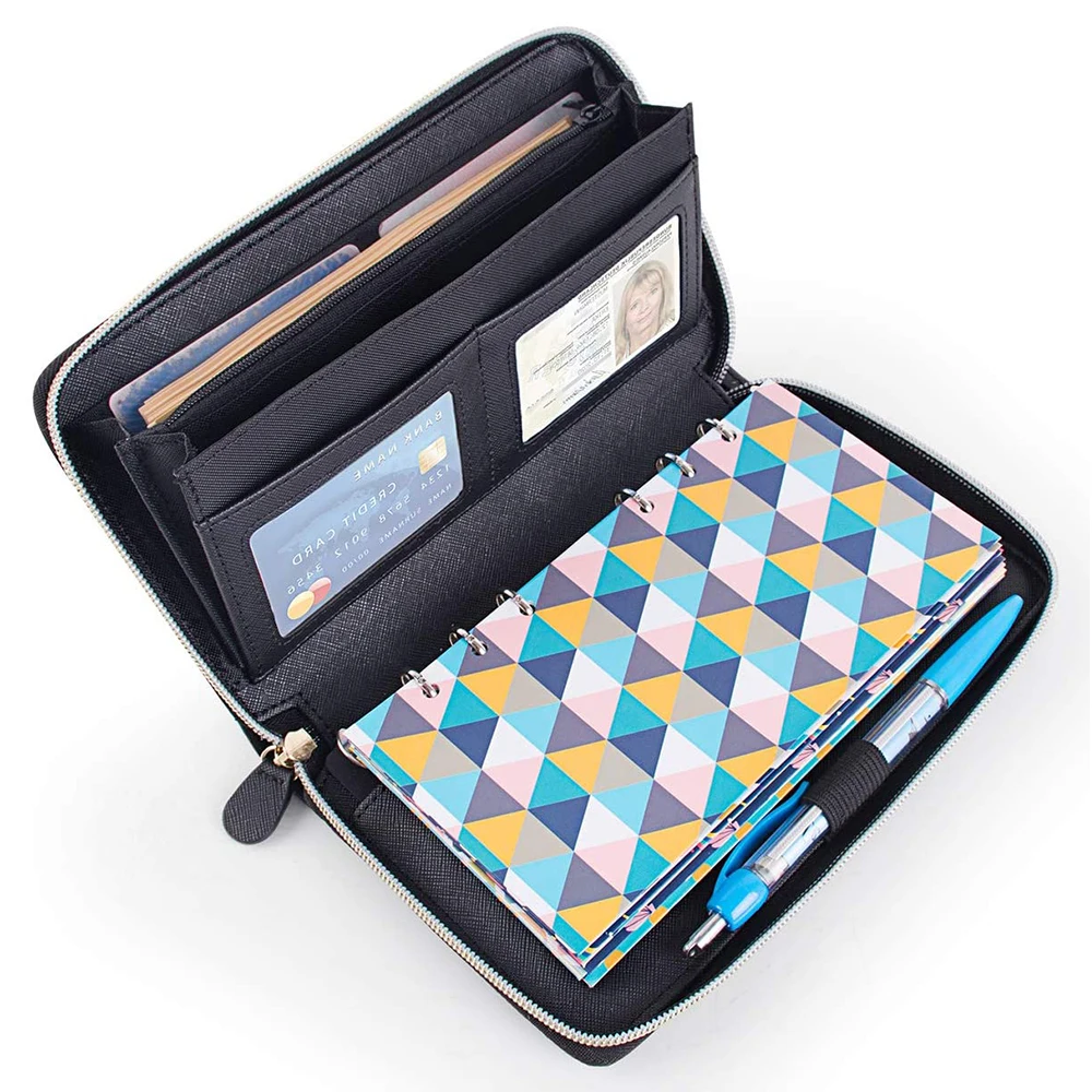 

Cash Budget Envelope Wallet System Budget Sheets Envelopes Binder Notebook for Budgeting and Money for Fashion Women Girls