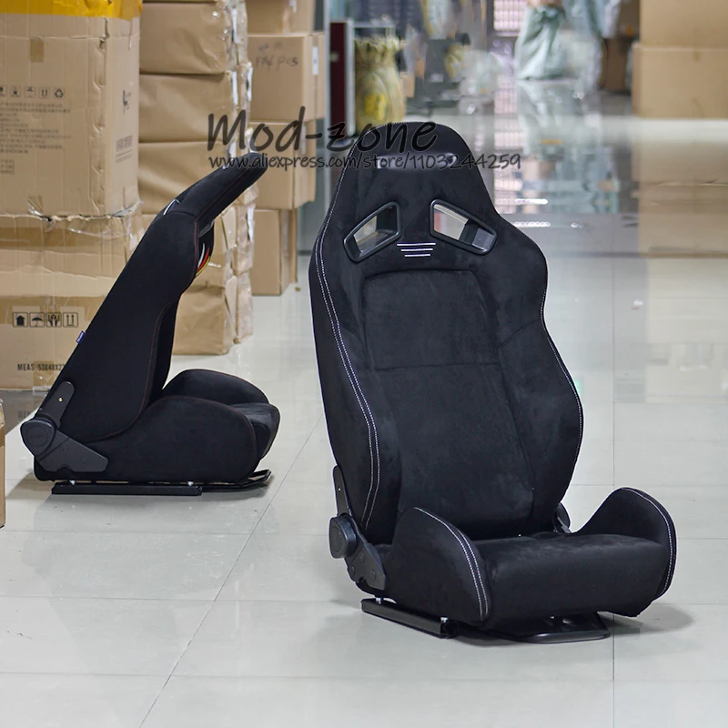 Аксессуары для тюнинга автомобиля SR7 из алькантары спортивное гоночное сиденье с