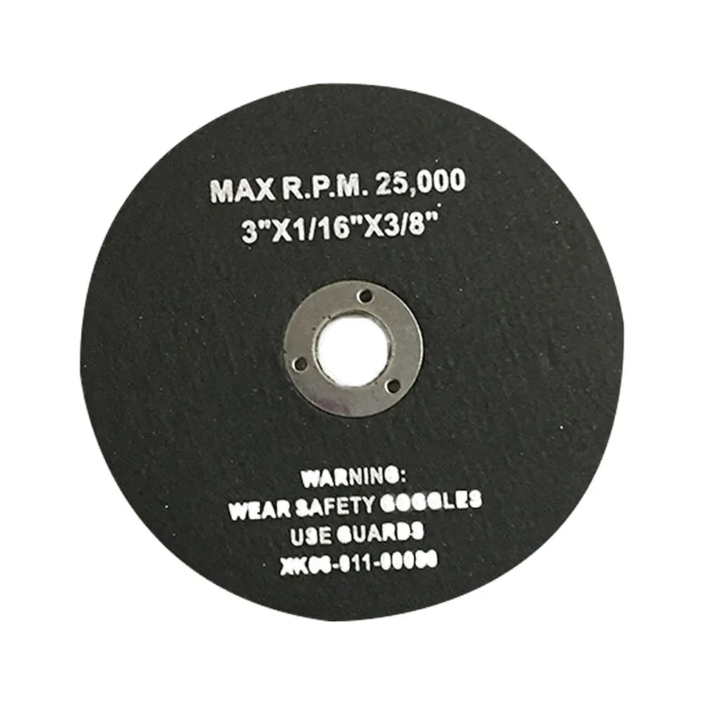 

75mm Diameter 9.5mm Bore Size Grinding Wheel Circular Resin Sawblades Metal Cutting Wheel Disc For Foundries Construction Sites