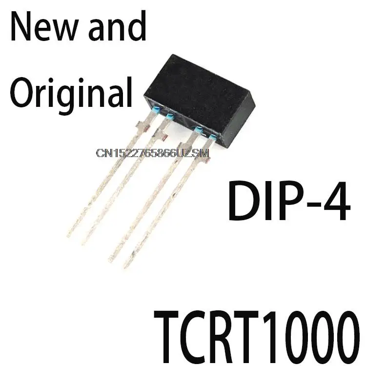 

10PCS New and Original Reflective Optical Sensor with Transistor Output SENSOR DIP-4 TCRT1000