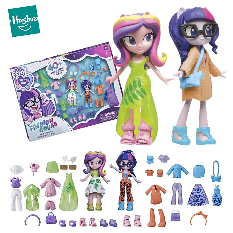 

Hasbro My Little Pony Dolls Equestria Girls Anime Figure Action Fashion Dress Up Doll Accessories Kit Toys for Girls Boneca Gift
