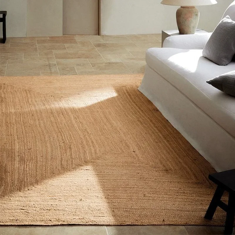 Ковер для гостиной из натурального джута