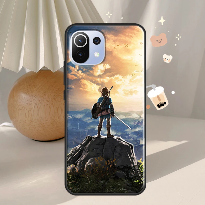 zeldas of legends phone case for poco x3 pro x4 pro f3 m3 m4 pro x3 gt cover for xiaomi 11t pro mi 11 lite free global shipping