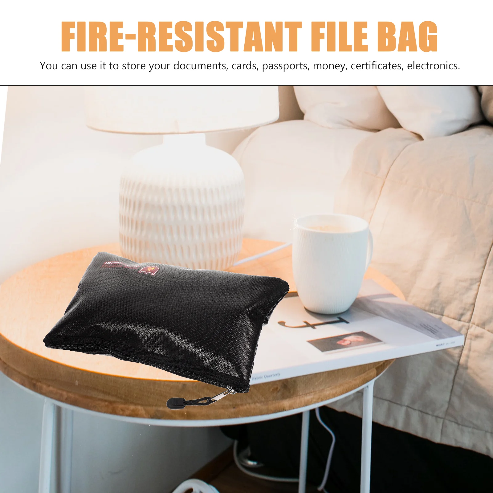 Огнестойкая сумка для файлов подставка документов Портативный