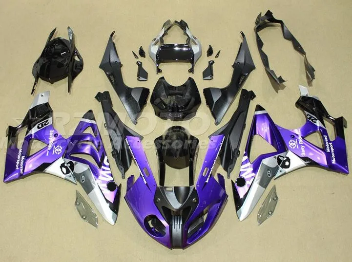 

4Gifts New ABS Fairings Kit Fit for BMW S1000RR Hp4 2009 2010 2011 2012 2013 2014 09 10 11 12 13 14 bodywork set Purple