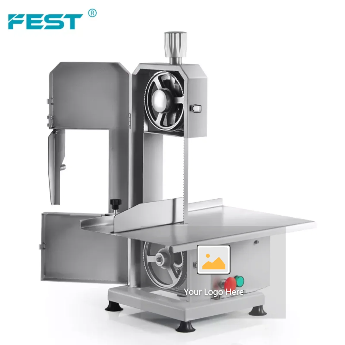 

FEST Butcher Chicken Fish Meat Cutter Cutting Machine Desktop Commercial Electric bone saw other food processing machinery