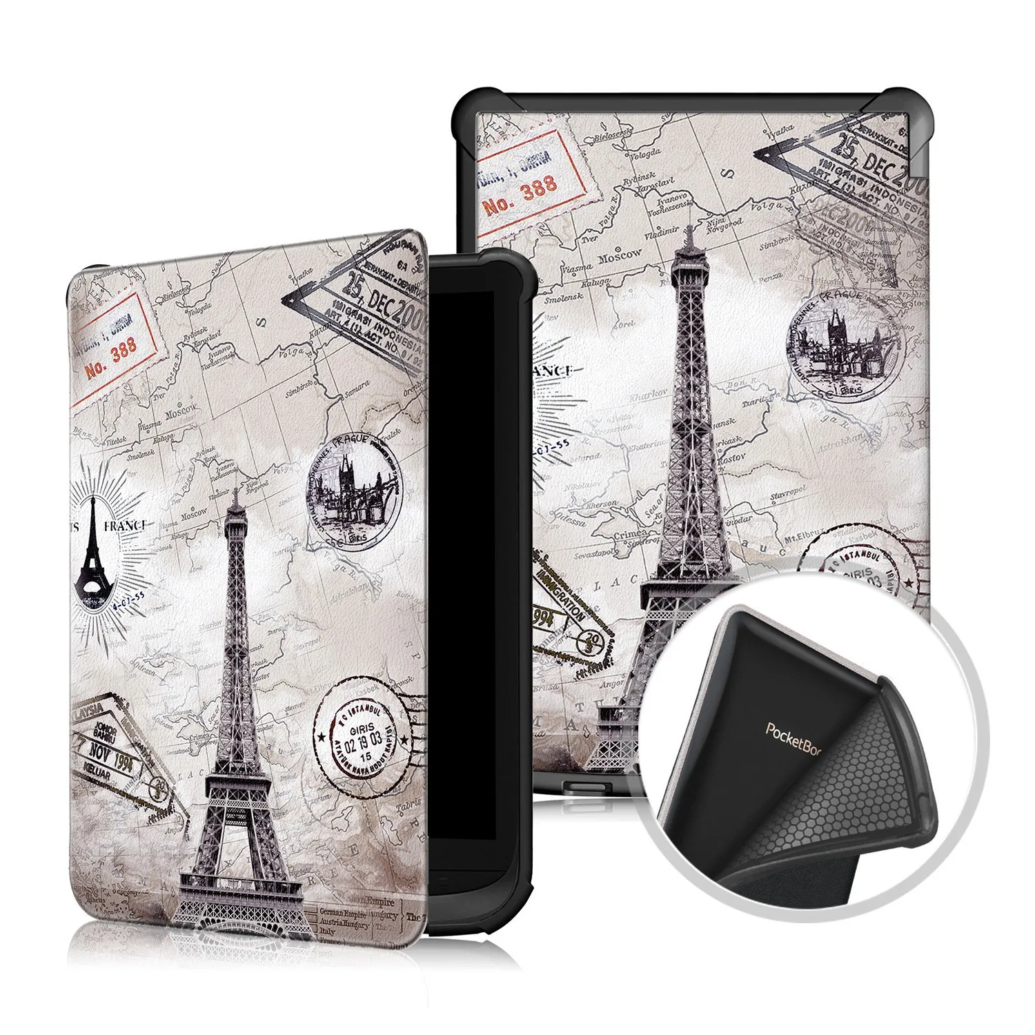 

Slim Smart Case for Pocketbook 627 628 Touch Lux 5 4