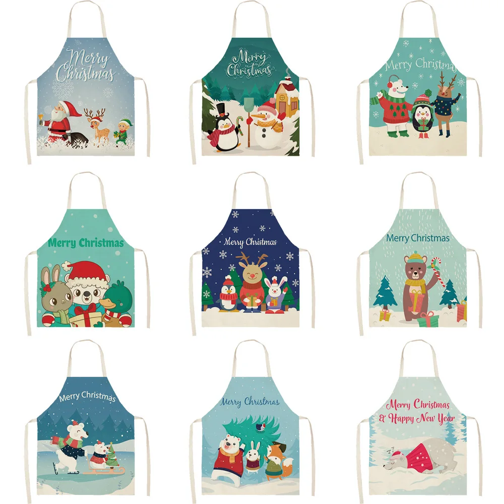 

Мультяшное украшение для кухни, Рождественское украшение, необычные креативные рождественские подарки для пары