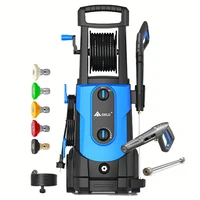 True 150bar High Pressure Washer Car Wash 3200W Induction Motor 220V Electric Pressure Cleaner Water Pump with Form Lance Gun