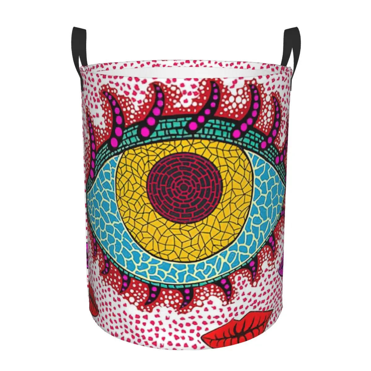 Корзина для белья Yayoi Kusama Складная Большая корзина хранения одежды детей с