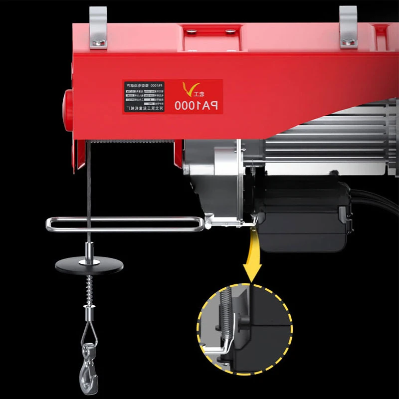 Маленький Электрический palan avec grue domestique portable дистанционное управление 220V