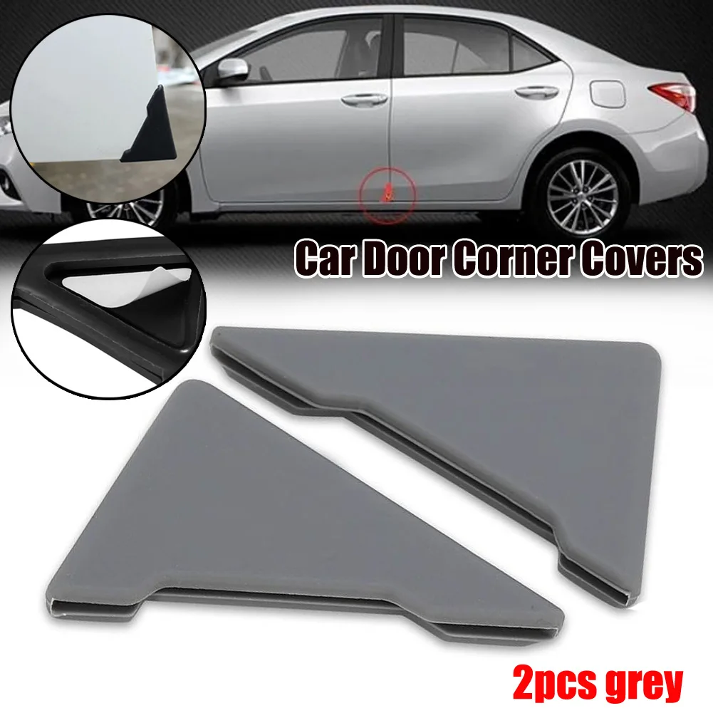 

2pcs Universal PVC Car Door Corner Cover Edge Guards Door Anti-Collision Protector Bumper Protector Cover Silicone Accessories