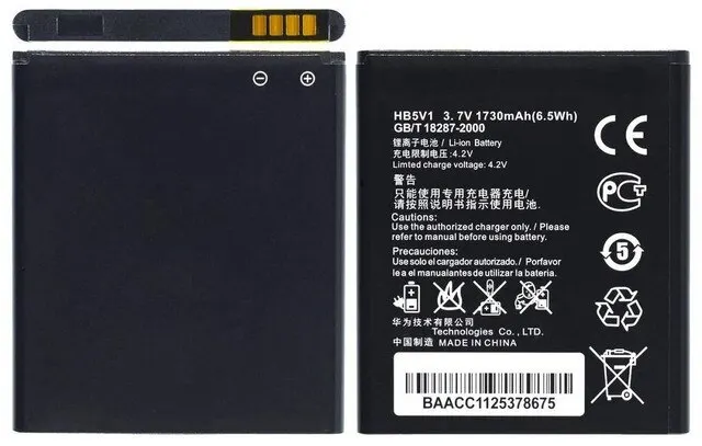 Аккумулятор для Huawei HB5V1 (Ascend G350/Y300/Y511/Y520/Y5C/Y541) | Мобильные телефоны и аксессуары