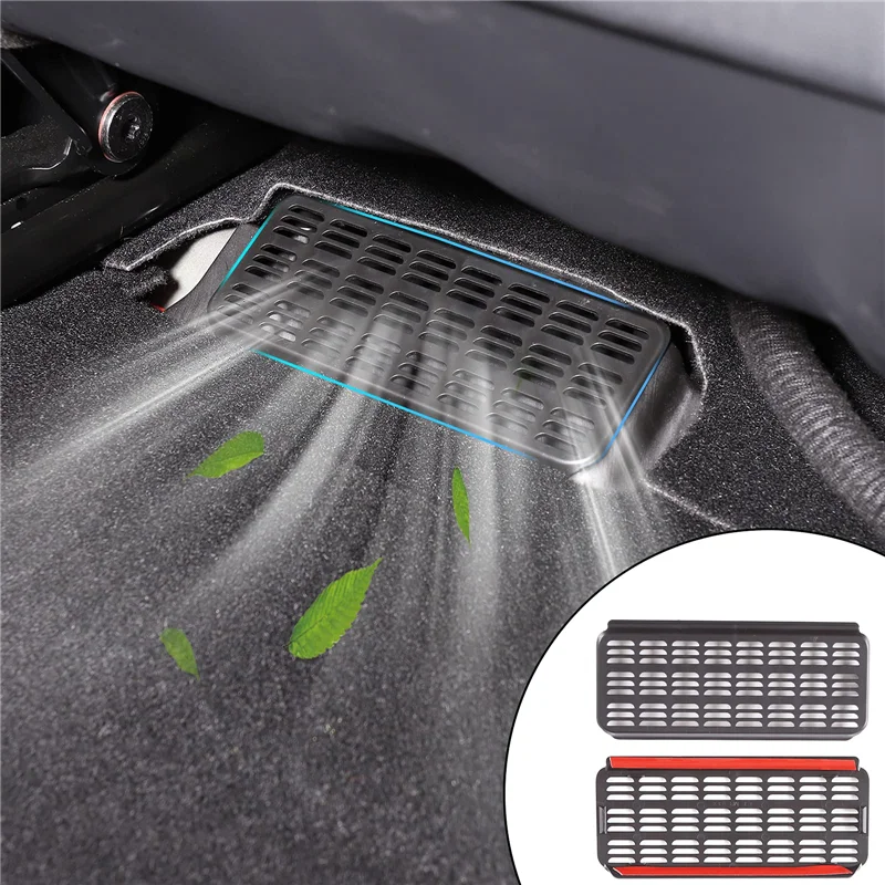 

Решетка для вентиляционного отверстия Tesla Model 3 2017-2022, защита для заднего сиденья, защита от пыли, аксессуары для салона автомобиля