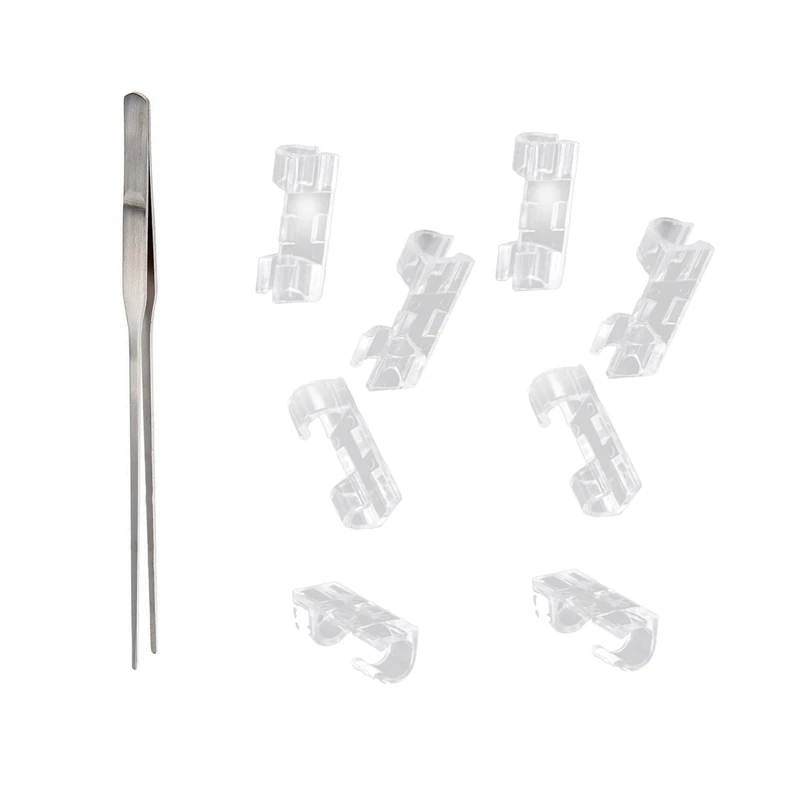 

21 шт. инструменты: 1 шт. 27 детской Длинной Прямой пинцет и 20 шт. зажимов для фиксации проводов, зажимы для USB-шнура, зажимы для держателя