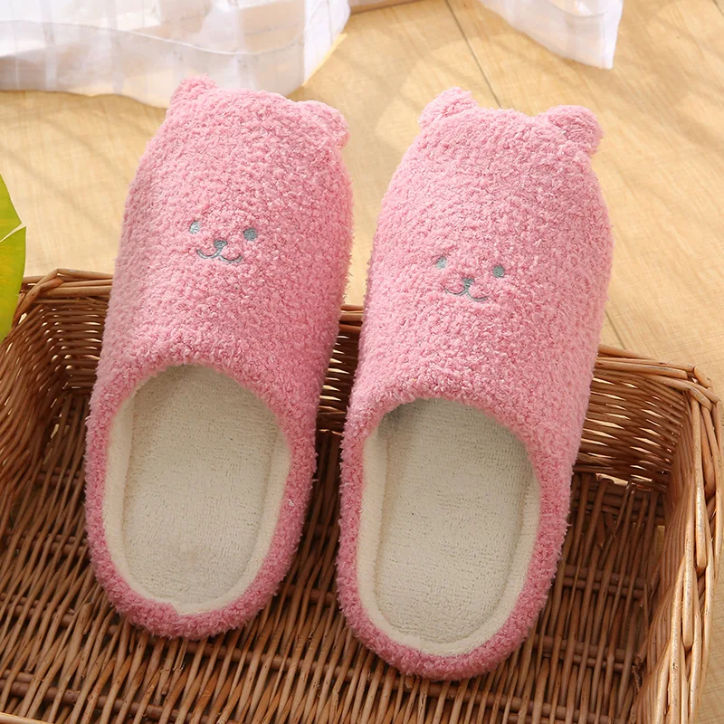 

Soft Cotton Indoor Women Slippers House Autumn Winter Sandals Non-slip Floor Shoes YQ780