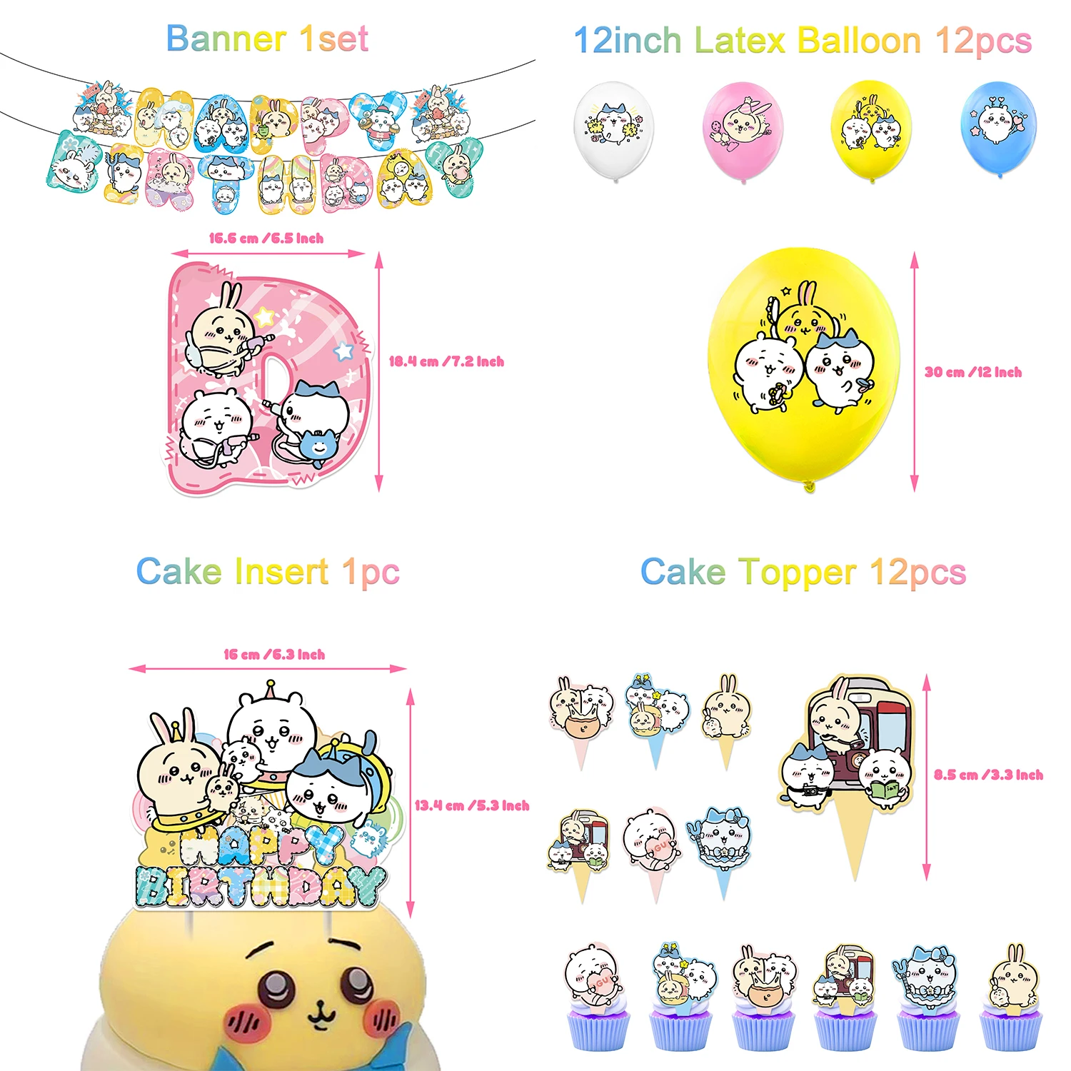 

Фотофон Chiikawaing мультяшный хомяк