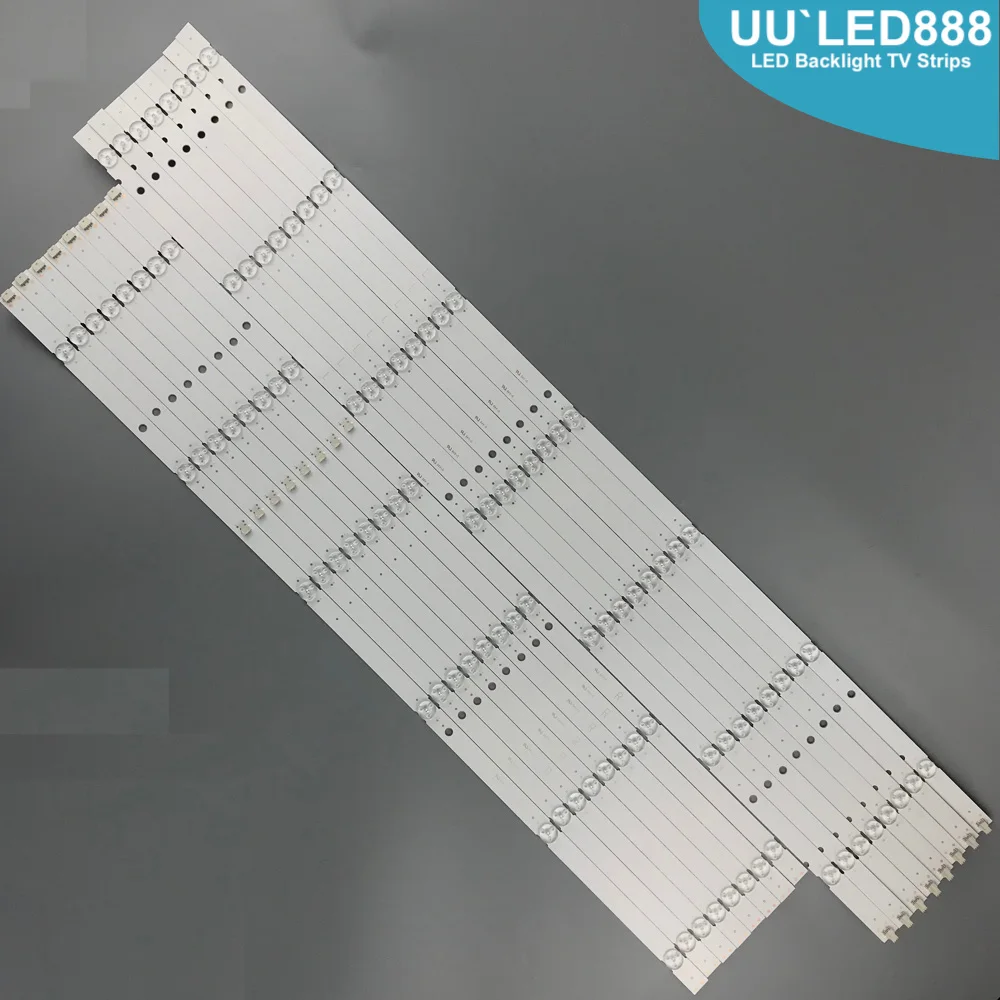 

New 16pcs/Kit LED strips for SONY 75inch KD-75X8000G LED Backlight Strip 6+7Lamps L3_3L_G5_BWP_L7/R6_1_R1.0_LM-00725A LM-00726A