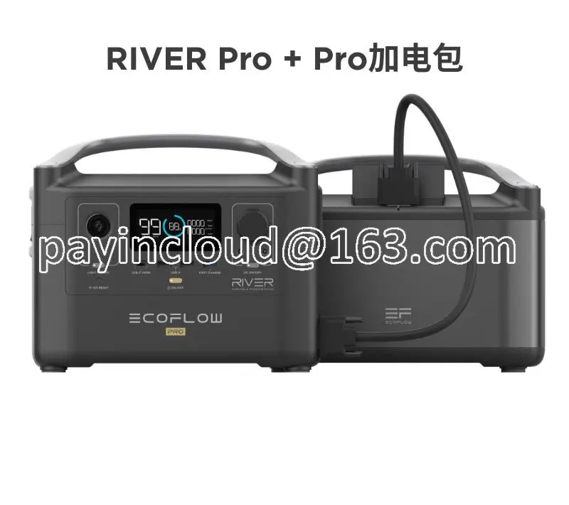 

Портативная электростанция ECOFLOW RIVER Pro POWER-UP PKG, 200000 Вт-ч