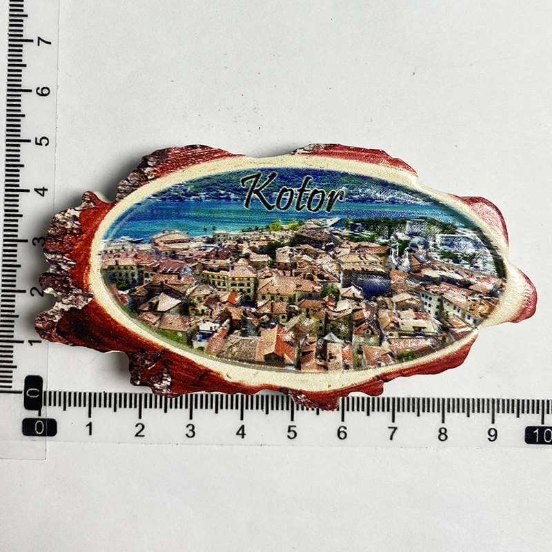 Сувениры Kotor World для культурного туризма украшения кухни и дома 3D магнитные