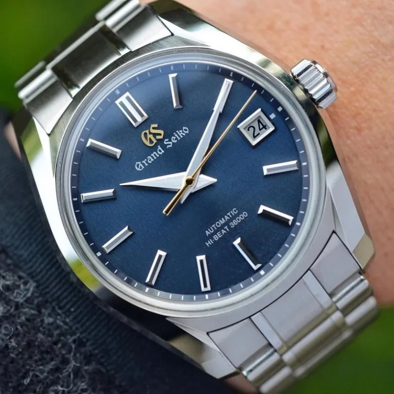 Luxury Brand Strap Men's Smart Quartz Watch Relogio Masculino Grand Seiko Hi-Beat 36000 Limited Edition 20th-Anniversary Watches