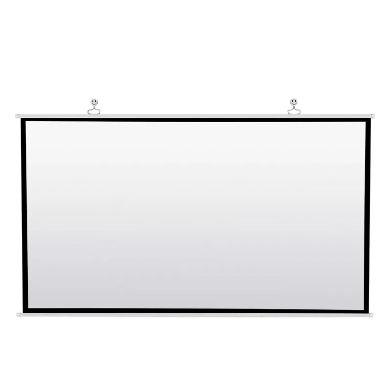 

Projector Screen for Home Theater HD White Foldable Anti-Crease