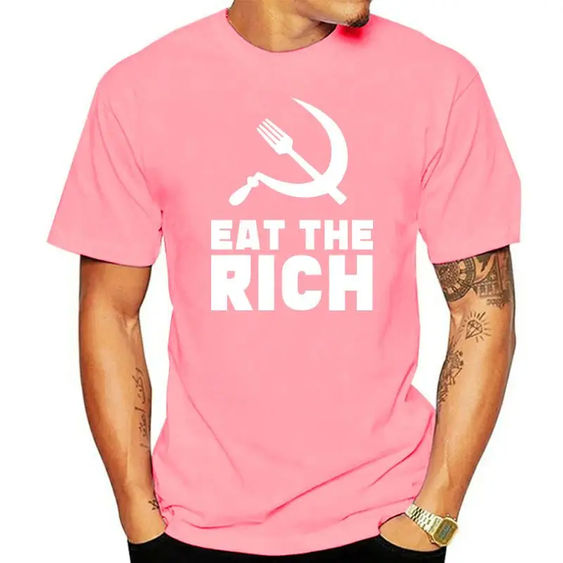 

Eat the Rich-Футболка-панк антифа вегетарианский коммунизм левый HC
