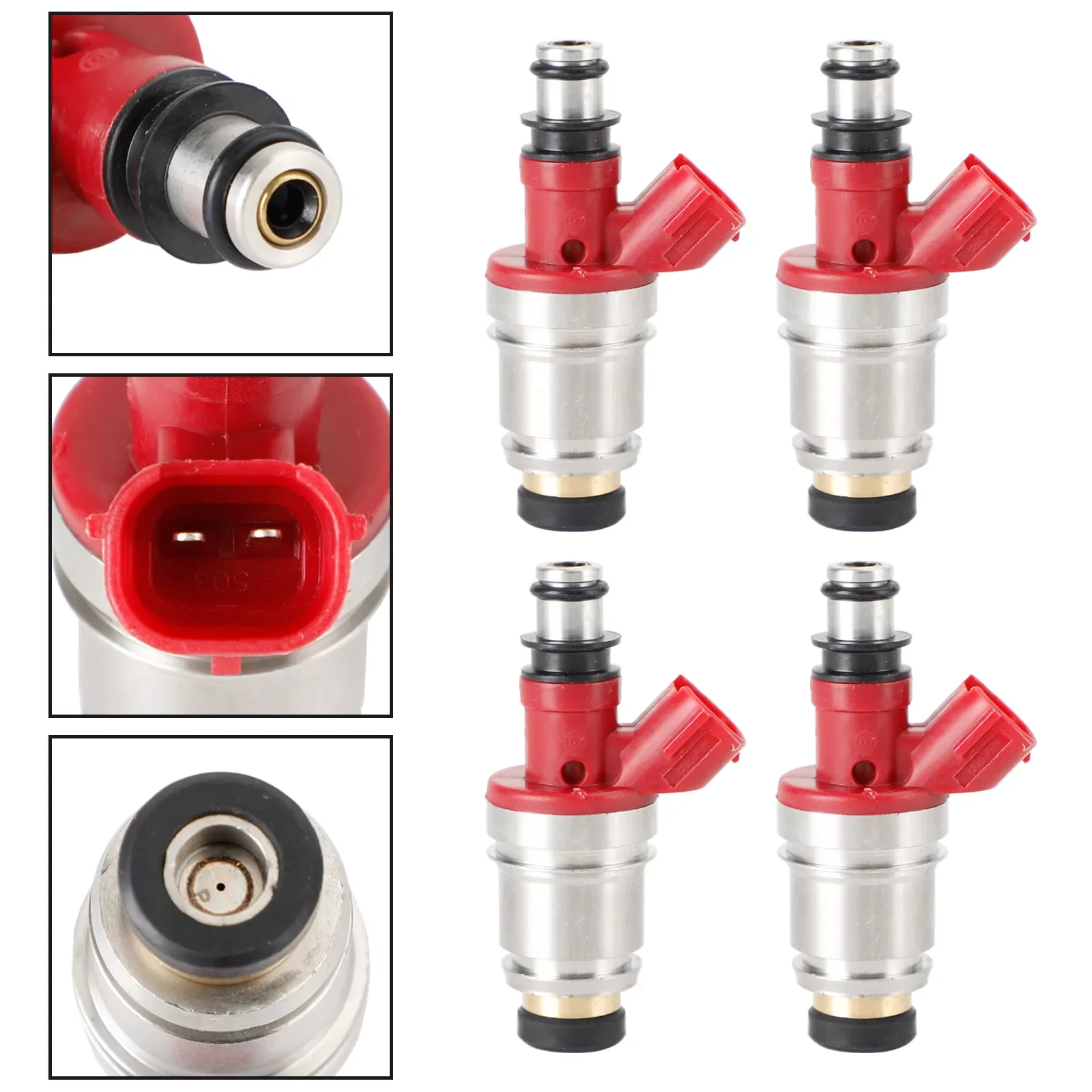 Топливные форсунки 4CPS JS28-2 для Isuzu Suzuki Honda 1.8L 2.0L 2.3L 2.6L 15710-77EA0 1994-2003 гг. 1571077 EA0