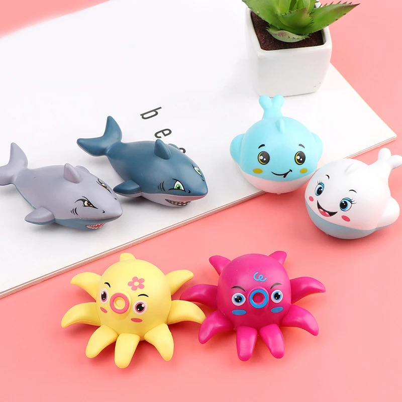 

Cartoon Pull Back Car Kids Toy Cartoon Sea Animal Series Great White Shark Octopus Whale Pull Back Car Toy Kids Inertia Car Toys