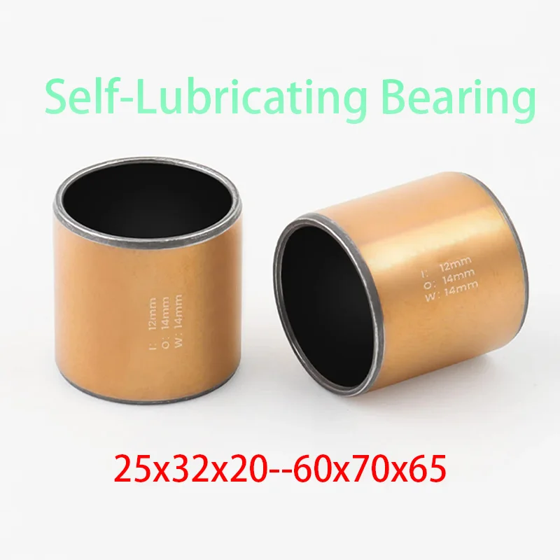 1 шт. 20 22 28 30 65 мм самосмазывающийся подшипник композитная медная втулка