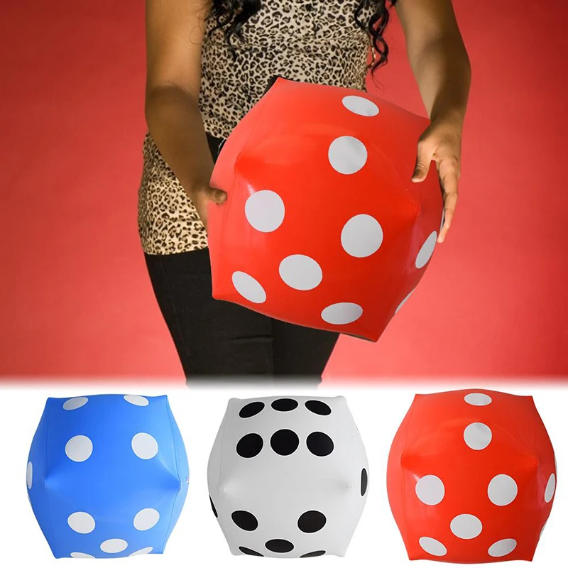 

Large Inflatable Cube Dice Party Giant Toys Activities Game Lucky Draw Props
