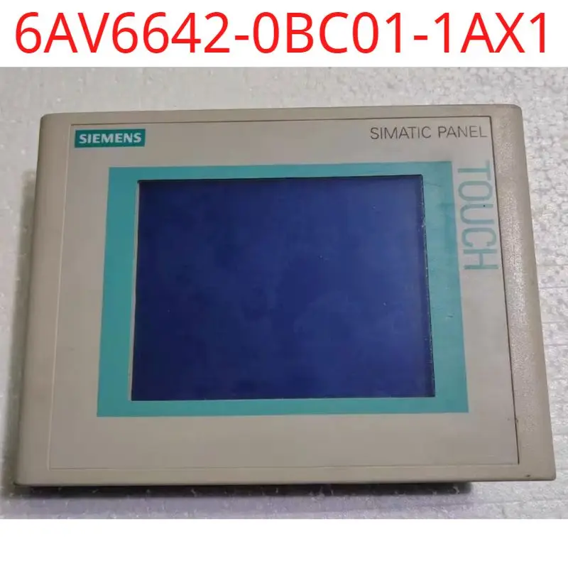 

used Siemens test ok real 6AV6642-0BC01-1AX1 more information under SIMATIC news entry ID: 109486162. SIMATIC TP 177B 6" DP blu
